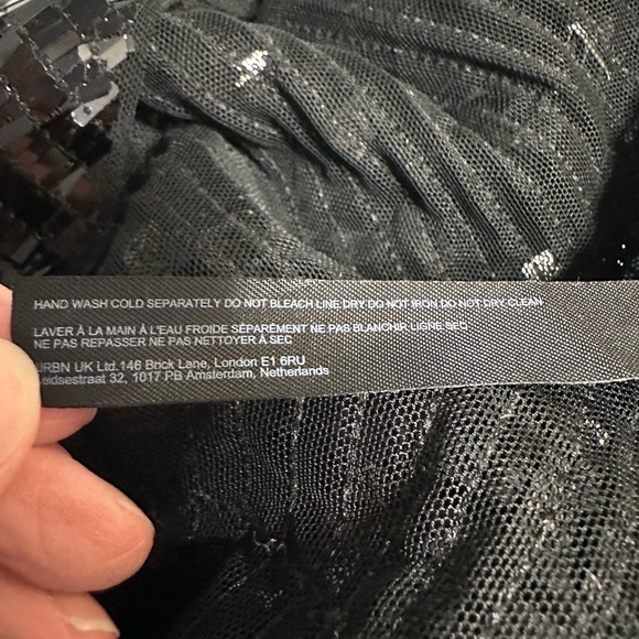 Free People Black Disco Fever Cami, Size Medium (v) - Picture 14 of 15